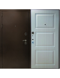 Дверь Металлическая  "3х контурная Стелла -сандал белый" входные двери в дом 