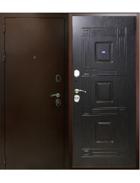 Дверь Металлическая  "3х контурная-венге" входные двери в дом 