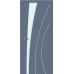 Доступные двери модель Вираж ПВХ (графит)