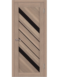 Доступные двери модель Домино 9 ПВХ (холст серый)