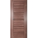 Доступные двери модель Домино 7 ПВХ (холст шоколадный)