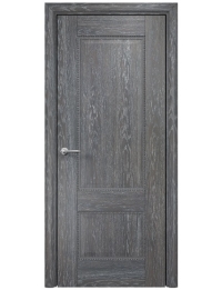 Межкомнатная дверь Classic Александрия 2 ПГ шпон Дуб седой