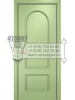 Межкомнатная дверь Classic Арка ПГ Эмаль фисташка МДФ