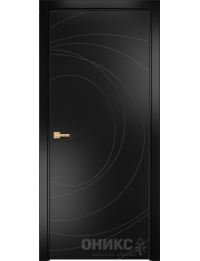 Межкомнатная дверь Lite Концепт 9 эмаль черная
