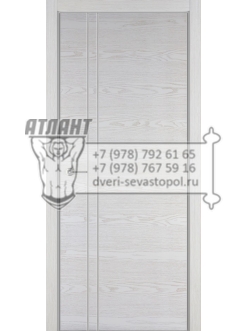 Межкомнатная дверь Беларусь Логика LX-406 шпон ясень с открытой структурой