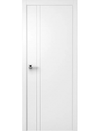 Межкомнатная дверь Беларусь Логика LX-406 эмаль белая