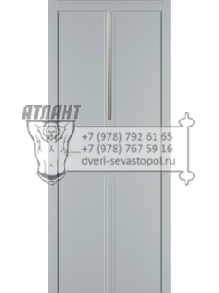 Межкомнатная дверь Беларусь Логика LX-413 эмаль серая RAL 7035