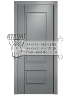 Межкомнатная дверь Lite Марсель фреза Эмаль по RAL7040 МДФ