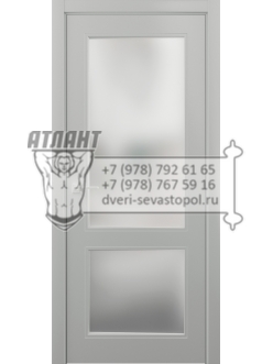 Межкомнатная дверь Беларусь Профи PF-2 эмаль серая