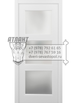 Межкомнатная дверь Беларусь Профи PF-4 эмаль белая